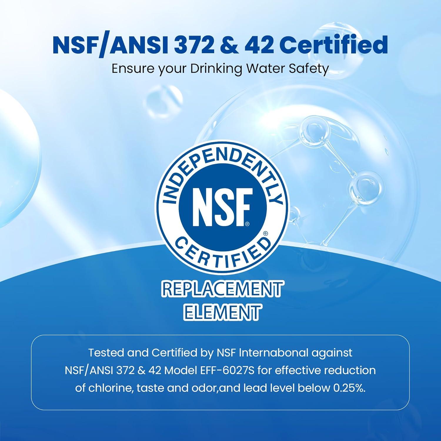 imageWaterspecialist DA2900020B Replacement for Samsung Water Filter DA2900020B HAFCINEXP DA2900020B1 HDX FMS2 RS25J500DSR RF28HMEDBSR RF263BEAESR RF4287HARS DA9708006A1 2 Filters3 Count Pack of 1