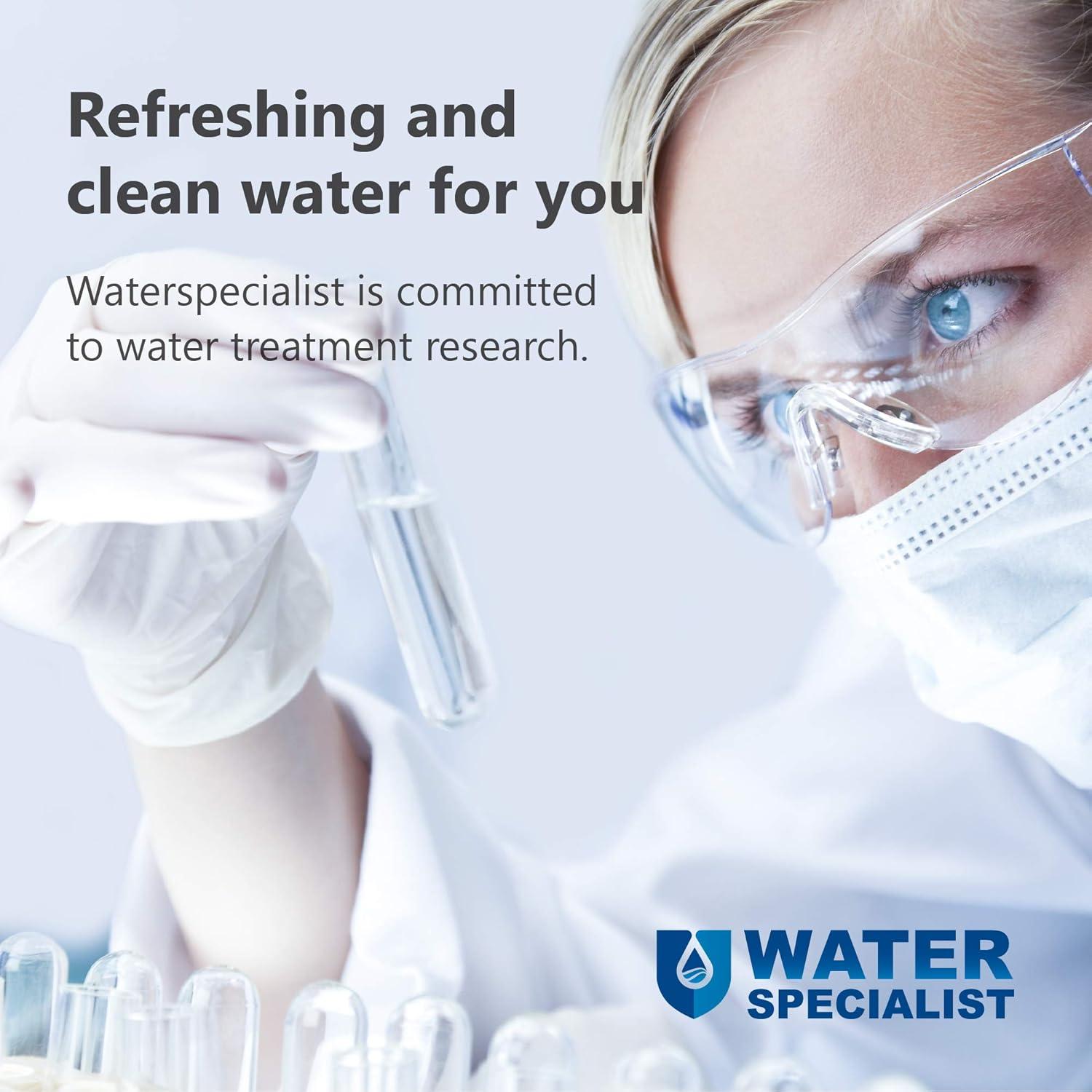 imageWaterspecialist FXHSC 10quot x 45quot Whole House Pleated Sediment Filter Replacement for GE FXHSC Culligan R50BBSA Pentek R50BB DuPont WFHDC3001 American Plumber W50PEHD GXWH40L Pack of 2