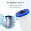 imageWaterspecialist AP810 Whole House Water Filter Replacement for 3M AquaPure AP810 AP801 AP811 Whirlpool WHKFGD25BB WHKFDWHBB 5 Micron 10quot x 45quot Well ampamp Tap Water Filter Pack of 3