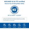 imageWaterspecialist DA2900003G Refrigerator Water Filter Replacement for DA2900003G DA2900003B AquaPure Plus RSG257AARS RFG237AARS HAFCU1 RS22HDHPNSR WSS1 3 Filters