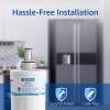 imageWaterspecialist DA2900003G Refrigerator Water Filter Replacement for DA2900003G DA2900003B AquaPure Plus RSG257AARS RFG237AARS HAFCU1 RS22HDHPNSR WSS1 3 Filters