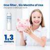 imageWaterspecialist UKF8001 Water Filter Replacement for EveryDrop Filter 4 Whirlpool EDR4RXD1 4396395 Wrx735sdbm00 Mfi2570fez Msd2651heb Krfc300ess01 Pack of 33 Count Pack of 1