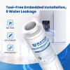 imageWaterspecialist UKF8001 Water Filter Replacement for EveryDrop Filter 4 Whirlpool EDR4RXD1 4396395 Wrx735sdbm00 Mfi2570fez Msd2651heb Krfc300ess01 Pack of 33 Count Pack of 1