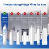 imageWaterspecialist WS608 Water Filter Replacement for Whirlpool EDR3RXD1 4396841 Everydrop Filter 3 4396710 Kenmore 469083 469030 Refrigerator Water Filter 3 Filters
