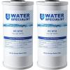 imageWaterspecialist FXHTC Whole House Carbon Water Filter Replacement for GE FXHTC GXWH40L GXWH35F Culligan RFCBBSA American Plumber W10PR W10BC WRC25HD 10quot x 45quot 5 Micron Pack of 21
