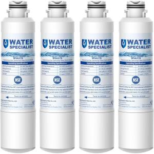 imageWaterspecialist DA2900020B Replacement for Samsung Water Filter DA2900020B HAFCINEXP DA2900020B1 HDX FMS2 RS25J500DSR RF28HMEDBSR RF263BEAESR RF4287HARS DA9708006A1 2 Filters4 Count Pack of 1
