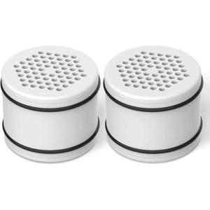 imageWaterspecialist WHR140 Shower Filter Replacement Cartridge for Culligan WHR140 WSHC125 ISH100 HSHC135 Shower Head Water Filter with Advanced KDF Filtration Material Pack of 2